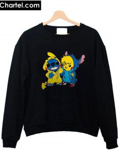 Pikachu And Stitch Sweatshirt PU27