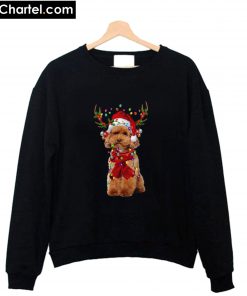 Premium Poodle Reindeer Christmas Sweatshirt PU27