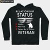 Relationship Status Taken by a Crazy VETERAN Hoodie PU27