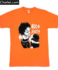 Rico nasty Punk Text Orange Merch T-Shirt PU27
