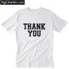 Ron Rivera Thank You White T-Shirt PU27