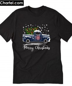 Washington Nationals pickup truck Merry Christmas T-Shirt PU27