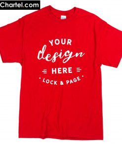 your design here lock and page T-Shirt PU27