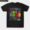 Class of 2032 First Days of School T-Shirt PU27