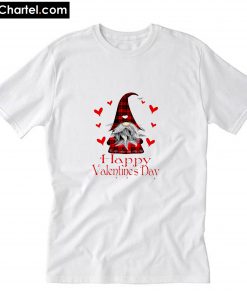 Gnome Happy Valentine Day T-Shirt PU27