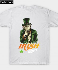 Irish Want You T-Shirt PU27
