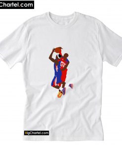 Kobe Bryant Block On LeBron James T-Shirt PU27