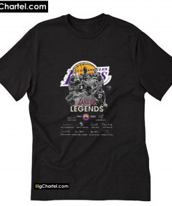 Los Angeles Lakers Legends 1947 2020 T-Shirt PU27