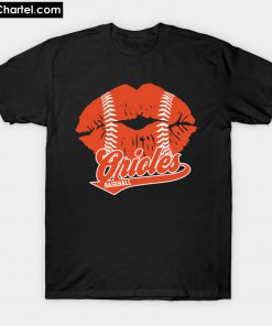 Orioles Baseball Lips T-Shirt PU27