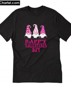 Valentine Gnomes Cute Hearts T-Shirt PU27