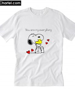 Valentine snoopy you are my everythin T-Shirt PU27