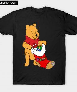 pooh santa T-Shirt PU27