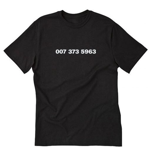 007 373 5963 T-Shirt PU27
