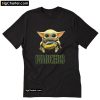 Baby Yoda Hug Green Bay Packer T-Shirt PU27