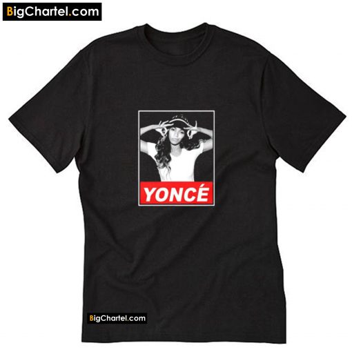 Beyonce Yonce Obey T-Shirt PU27