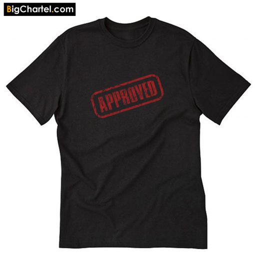 Black approved T-Shirt PU27