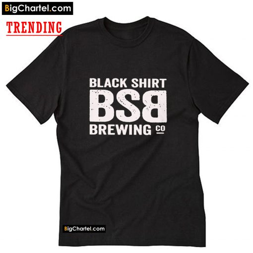Black shirt brewing beer T-Shirt PU27