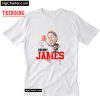 Bronny James First Dunk Warm Up Lebron Basketball T-Shirt PU27
