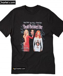 Death Becomes Her Movie Poster Black T-Shirt PU27