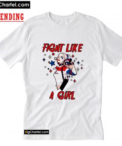 Fight Like a Girl Gang Squad Harley Quinn T-Shirt PU27