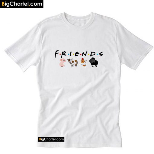 Friends Not Food Vegan T-Shirt PU27