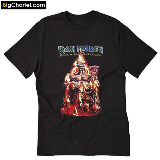 Iron Maiden Seventh Son Black T-Shirt PU27