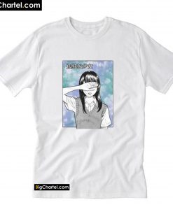 Japanese Girl Vaporwave Aesthetic Manga T-Shirt PU27