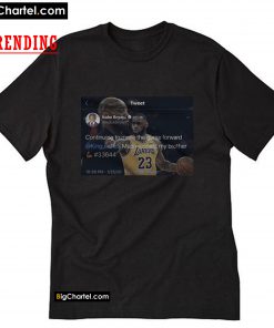 Kobe Bryant’s Final Tweet Praised LeBron James T-Shirt PU27