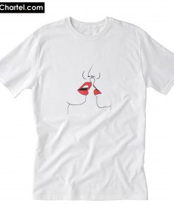Lips Print T Shirt PU27