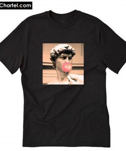 Michelangelo David Bubble Gum T-Shirt PU27