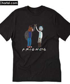 Morty and Bojack Horseman Friends T-Shirt PU27