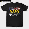 Proud Navy Daughter T-Shirt PU27