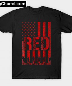 Red Friday Military T-Shirt PU27