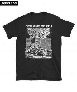 Sex And Death Bat Collage T-Shirt PU27