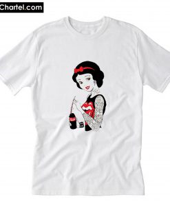 Vintage Funny Bad Girl Snow T-Shirt PU27