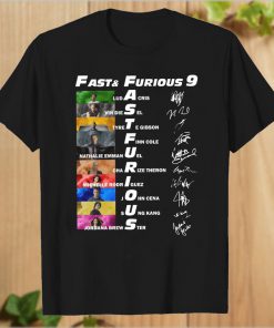 19 Years of Fast and Furious 2001 2020 Movies T-Shirt PU27