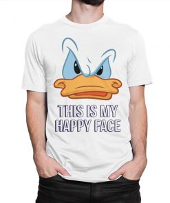Donald Duck This is My Happy Face T-Shirt PU27