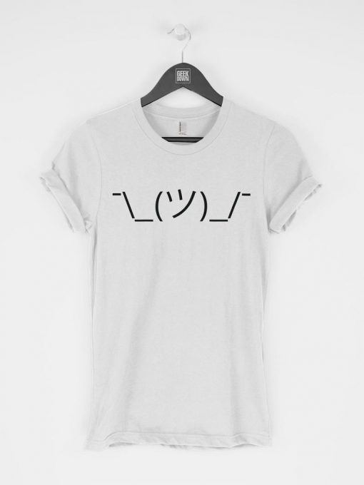 Emoji Emoticon Shrug T-Shirt PU27