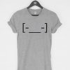 Emoji Emoticon Smiley [-__-] T-Shirt PU27