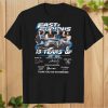 Fast and Furious 2001 2020 10 Movies Signature Thank You T-Shirt PU27