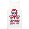 Four Score and Seven Beers Ago Tank Top PU27