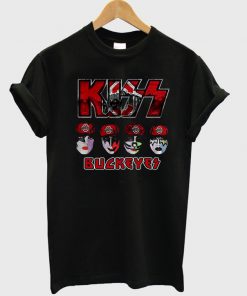 KISS Hotter Than Hell Ohio State Buckeyes T-Shirt PU27