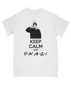 Keep calm and Unagi Friends Ross Geller unagi T-Shirt PU27