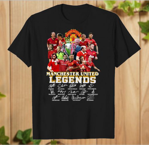 MU FC Manchester United Legends 1878-2020 T-Shirt PU27