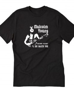 Malcolm Young Memorial T-Shirt PU27