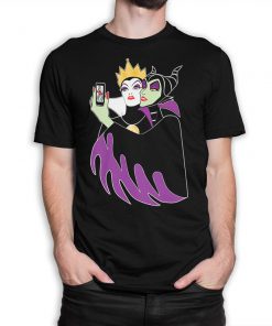 Maleficent and Evil Queen Funny Selfie T-Shirt PU27