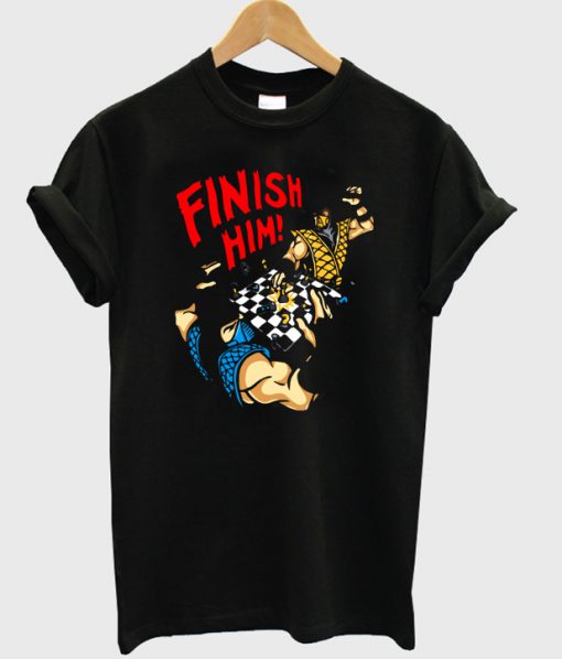 Mortal Combat Finish Him T-Shirt PU27