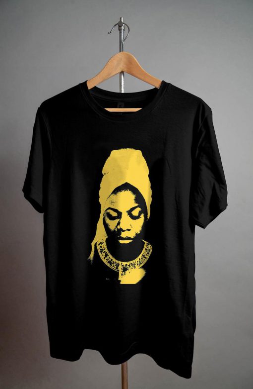 Nina Simone Yellow T-Shirt PU27