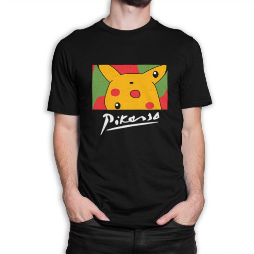 Pikachu Picasso Funny T-Shirt PU27
