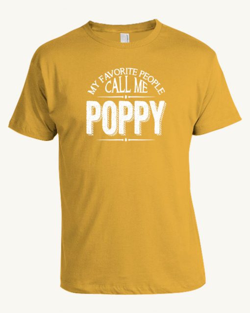 Poppy Grandfather T-Shirt PU27